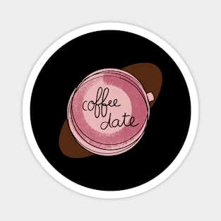 Coffee Date / Cute Coffee Dates Magnet